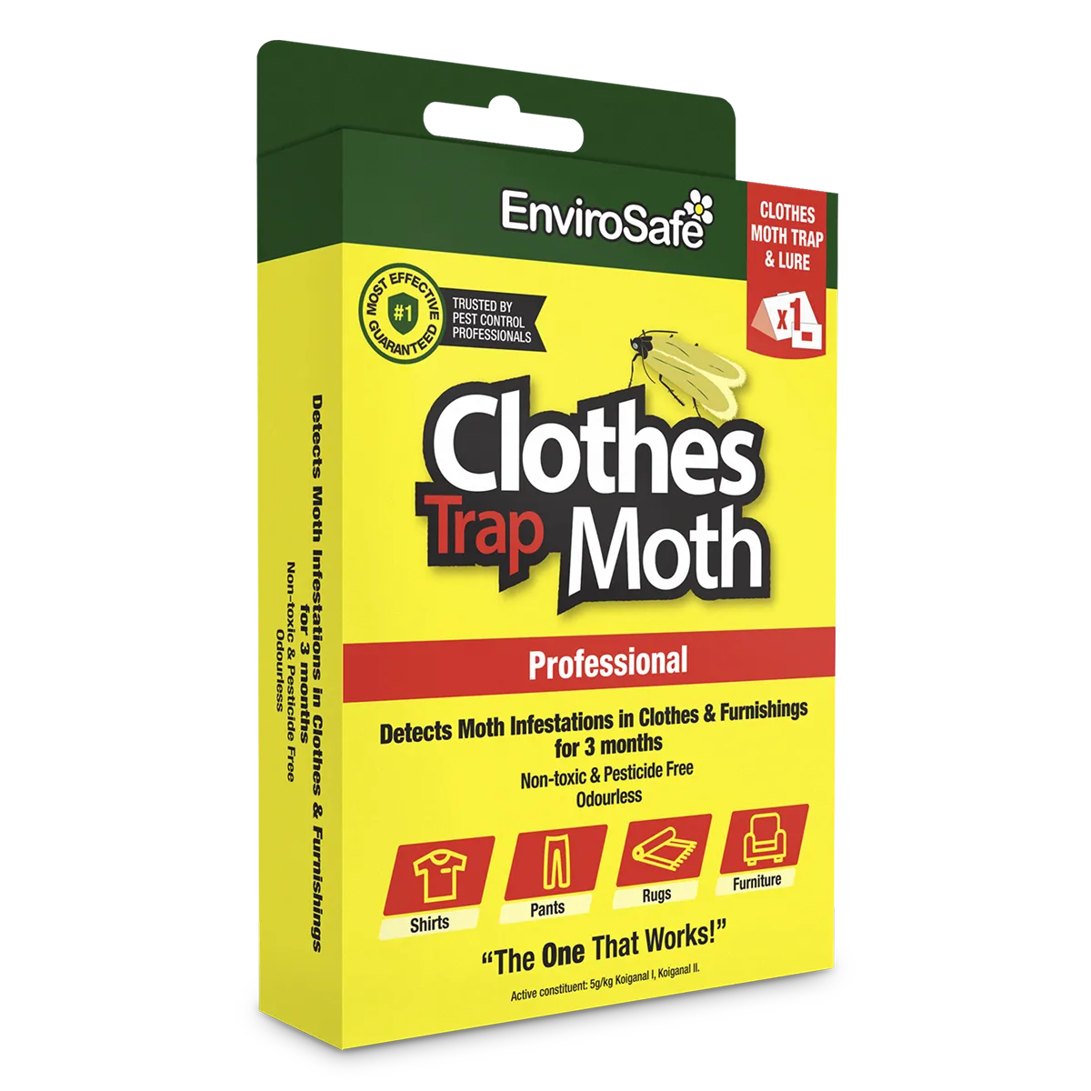 EnviroSafe Professional Clothes Moth Trap